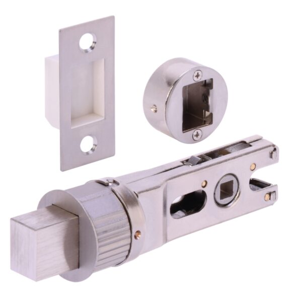 76mm Bullet Bolt - Satin Nickel - 57mm Backset