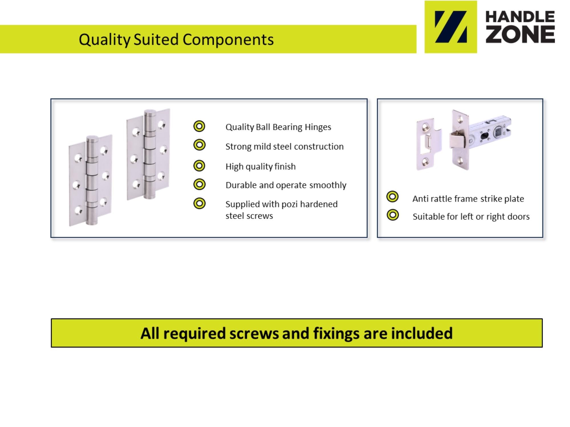 7 Sets Tucana Internal Door Handles on Rose Lever Latch Door Packs (76mm) - Polished/Satin Nickel - Image 4